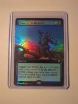 Traverse the Outlands (Extended Art) Battle for Baldur's Gate Foil - Image 1
