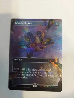 Jeweled Lotus (Textured Foil) Commander Masters Foil - Image 1