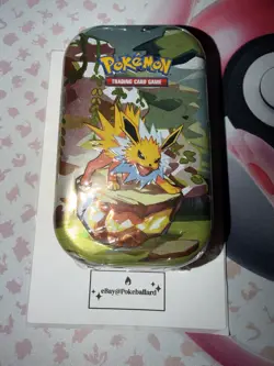 🔥 Prismatic Evolutions Mini Tin - Jolteon Art - Sealed Brand NEW - Pokemon TCG - Image 1
