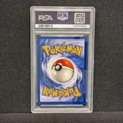 Pokemon 1st Edition Fossil Hitmonlee Holo Rare 7/62 - PSA 8 NM-MT - Image 3