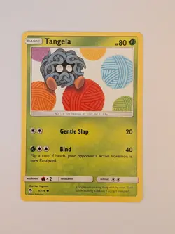 Pokemon Tangela Lost Thunder #1/214 LP TCG - Image 1