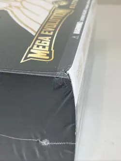 Pokemon Center Mega Evolution Lucario Gardevior Elite Trainer Box ETB box damage - Image 4