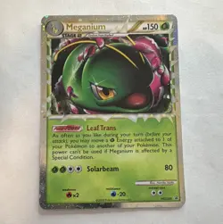 Pokemon TCG Meganium (Prime) HGSS08 HGSS Promo Holo 2010 HP 150 LP - Image 1