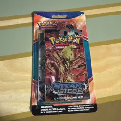 Pokemon XY Steam Siege Roaring Skies 2-Pack Blister Swampert Pin Factory Sealed - Image 1