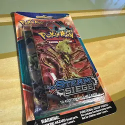 Pokemon XY Steam Siege Roaring Skies 2-Pack Blister Swampert Pin Factory Sealed - Image 3