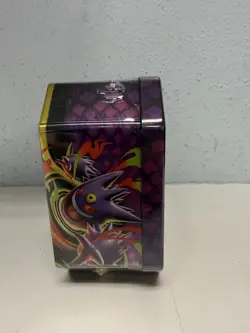 Pokemon TCG Mega Moonlit Gengar ex Tin Sealed New Gengar Tin Factory Sealed - Image 3