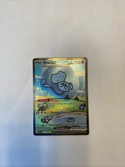 Pokemon Mew Ex 232/091 SIR Paldean Fates (“Bubble Mew”) Near Mint - Image 1