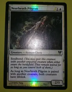 FOIL Nearheath Pilgrim x1 Avacyn Restored 1x Magic the Gathering MTG - Image 1