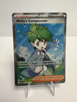 Pokemon TCG Wally's Compassion 176/132 Full Art Ultra Rare Mega Evolution - Image 1