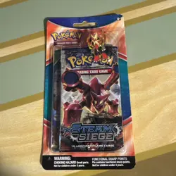 Pokemon XY Steam Siege Roaring Skies 2-Pack Blister Blaziken Pin Factory Sealed - Image 1