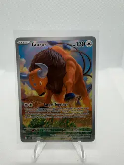 Tauros 096/086 Holo Illustration Rare Chaos Rising Pokemon Holo Near Mint - Image 1
