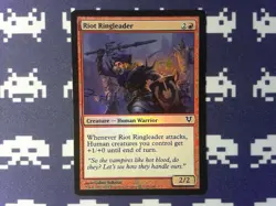 Foil Riot Ringleader Avacyn Restored - Magic the Gathering MTG Red - Image 1