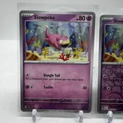 Slowpoke 057/142 Pokemon Scarlet & Violet Stellar Crown Lot of 2 - Image 2