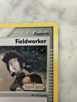 Pokemon TCG Fieldworker EX Legend Maker 73/92 Reverse Holo Stamped LP+/NM SWIRL - Image 4