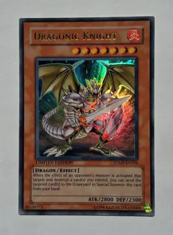 YuGiOh - Dragonic Knight - JUMP-EN026 - Ultra Rare Holo - light bend - Image 1