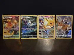 Flareon Vaporeon Jolteon Eevee Trainer Gallery Set TG01 TG02 TG04 TG11 🌟🌟🌟 - Image 1