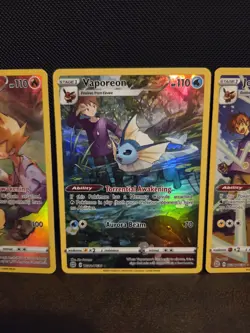 Flareon Vaporeon Jolteon Eevee Trainer Gallery Set TG01 TG02 TG04 TG11 🌟🌟🌟 - Image 3