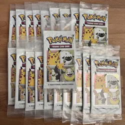 20x 2021 General Mills Cereal Pokemon TCG: 25th Anniversary Sealed Packs - Image 1