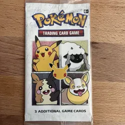 20x 2021 General Mills Cereal Pokemon TCG: 25th Anniversary Sealed Packs - Image 2