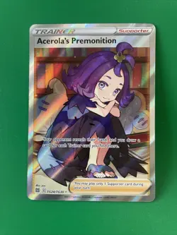 Pokemon TCG Acerola's Premonition Sword & Shield: Brilliant Stars TG24/TG30 Holo - Image 1