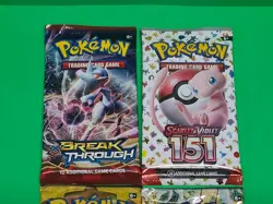 LOT OF 4 Pokemon Booster Packs Sun & Moon Base /XY Breakthrough /S&V 151/ XY - Image 3