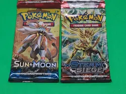 LOT OF 4 Pokemon Booster Packs Sun & Moon Base /XY Breakthrough /S&V 151/ XY - Image 4
