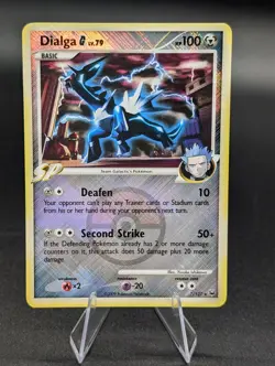 Dialga G 7/127 Platinum Reverse Holo Rare Pokemon Card TCG LP - Image 1