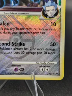 Dialga G 7/127 Platinum Reverse Holo Rare Pokemon Card TCG LP - Image 3