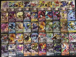 100 ex V Vstar RR RRR Holo Full Arts Lot Set Pokemon Japanese Cards T688 - Image 2