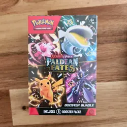 Pokemon Scarlet & Violet Paldean Fates BOOSTER BUNDLE New Sealed 6 Booster packs - Image 1