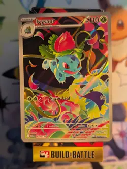 Ivysaur Illustration Rare 134/132 Near Mint Mega Evolution Pokemon TCG English - Image 3