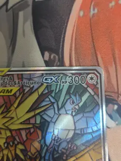 2019 Pokemon Moltres & Zapdos & Articuno GX SM210 Hidden Fates Alt Art Promo- LP - Image 4