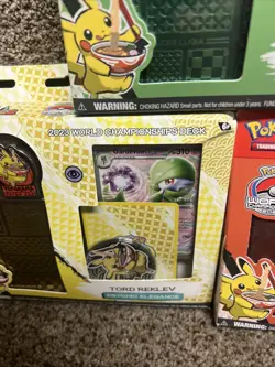 POKEMON TCG 2023 World Championship Deck Lot Of 3 - Image 4