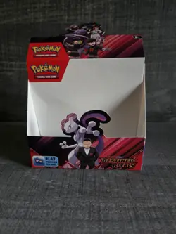 Pokemon Destined Rivals Booster Box Display Case Only No Packs - Image 1