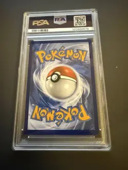 2025 POKEMON SVP DESTINED RIVALS ETB PROMO #203 TEAM ROCKET'S WOBBUFFET PSA 9 - Image 2