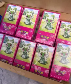 Pokemon Exclusive Chinese TCG Horizon Gem Booster Pack Sealed Box Gifts for Kids - Image 3