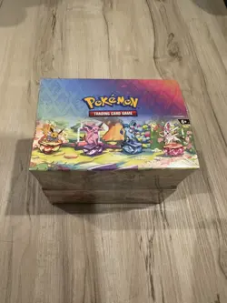 ✅ FACTORY SEALED ✅ Pokemon Prismatic Evolutions Case Mini Tin Display Box 8 Tins - Image 1
