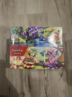 ✅ FACTORY SEALED ✅ Pokemon Prismatic Evolutions Case Mini Tin Display Box 8 Tins - Image 2
