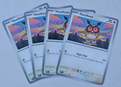 4x Hoothoot 114/142 Stellar Crown Common Playset Competitive Pokemon TCG NM - Image 1