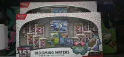 Pokemon Blooming Waters Premium Collection Scarlet & Violet 151 Lot of 2 - Image 1