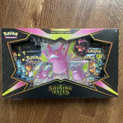 Pokemon TCG SHINY CROBAT VMAX Shining Fates Premium Collection - FACTORY SEALED 820650808715 - Image 1