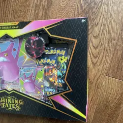Pokemon TCG SHINY CROBAT VMAX Shining Fates Premium Collection - FACTORY SEALED 820650808715 - Image 3