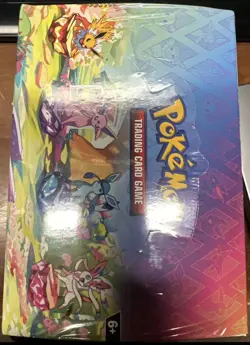 Pokemon TCG SV8.5 Prismatic Evolutions Mini Tin Display Factory Sealed - Image 2
