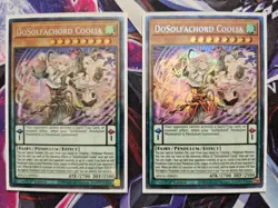 2 x Yu-Gi-Oh! DoSolfachord Coolia - ANGU-EN021 - Collectors Rare 1st Ed NM/Mint - Image 1