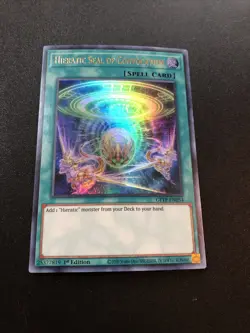 Yugioh! Hieratic Seal of Convocation - GFTP-EN054 - Ultra Rare - 1st Edition Nea - Image 1