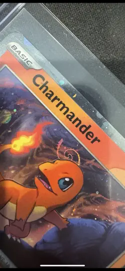 Pokemon Card Charmander 151 Black Star Promo 2023 SVP 047 NM-Mint with Swirl - Image 3