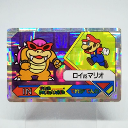 32 Roy Koopa vs Mario super mario card video phone nintendo Banpresto japan - Image 1