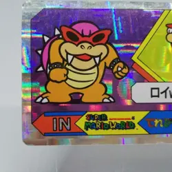 32 Roy Koopa vs Mario super mario card video phone nintendo Banpresto japan - Image 4