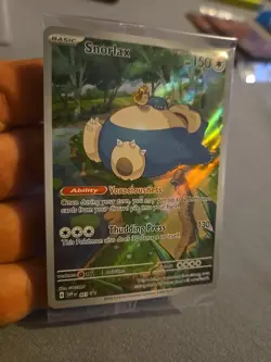 Snorlax SVP EN 051 Black Star Promo Scarlet & Violet Pokemon 151 Card - SEALED - Image 1