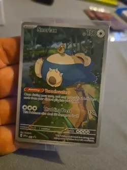 Snorlax SVP EN 051 Black Star Promo Scarlet & Violet Pokemon 151 Card - SEALED - Image 2